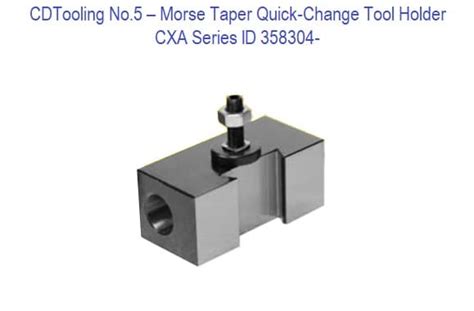 Cxa Series No5 Morse Taper Quick Change Tool Holder For Drilling Id