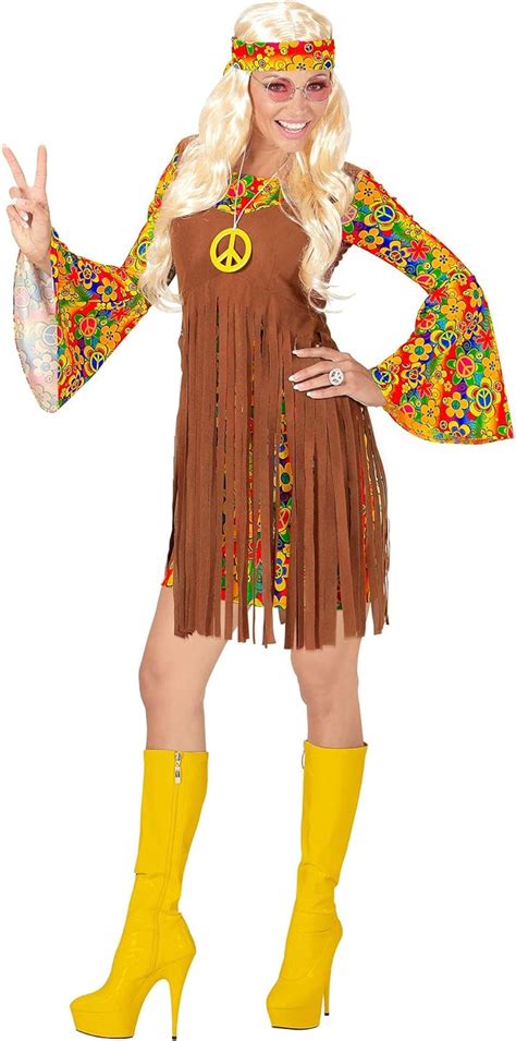 WIDMANN Adult Costume Hippy Woman TopToy