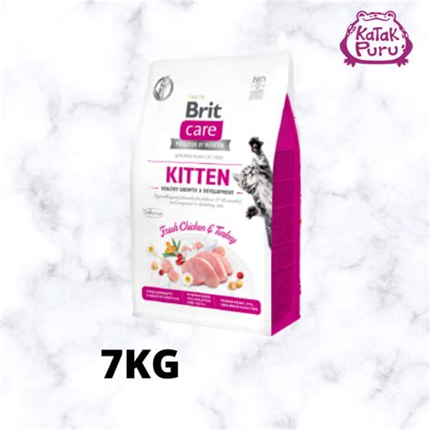 Brit Care Cat Grain Free Kitten Healthy Growth And Development Kg