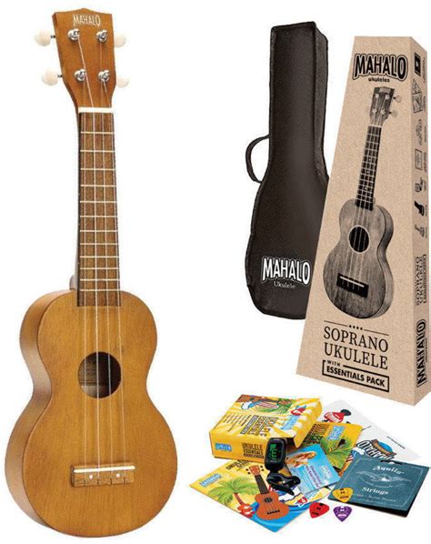 Mahalo Mk Sopran Ukulele Transparent Brown Muziker