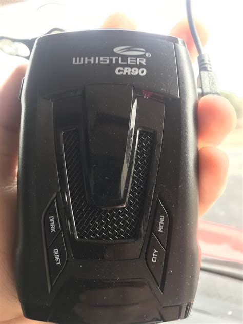 Fs Whistler Cr90 Radar Detector North American Motoring