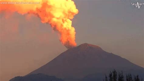 Popocatépetl registra 33 exhalaciones y actividad sísmica en su