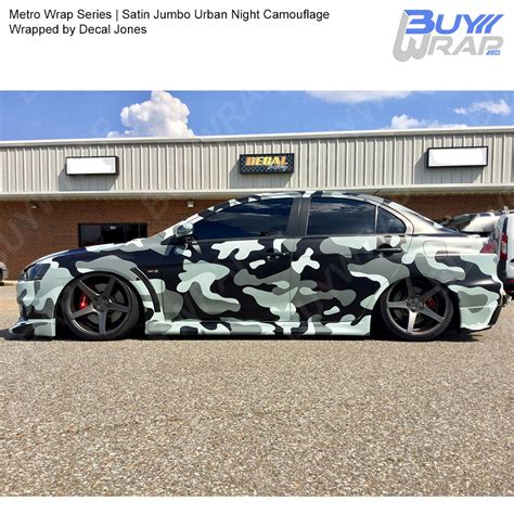 Jumbo Urban Night Camouflage Metro Wrap