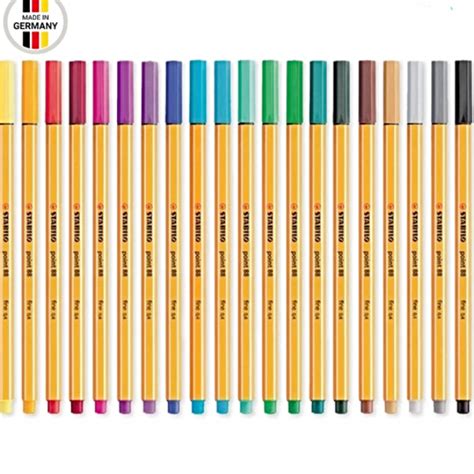 stabilo fineliner set    art shop