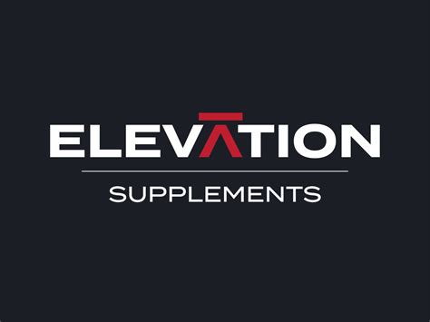 Elevation Supplements By Sam Hawkins On Dribbble