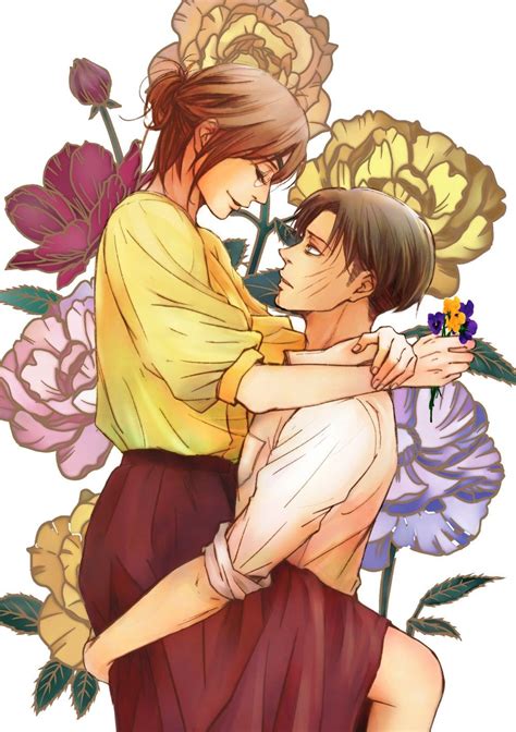 Levi And Hange Levihan Attack On Titan Levi Attack On Titan Fanart