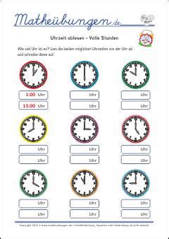 Größen Mathe Übungen für 1 Klasse Mathematik Übungen