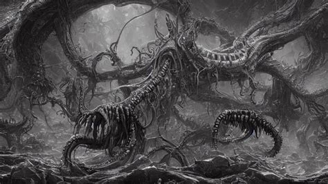 A Lovecraftian Horror Digital Art Highly Detailed Stable Diffusion