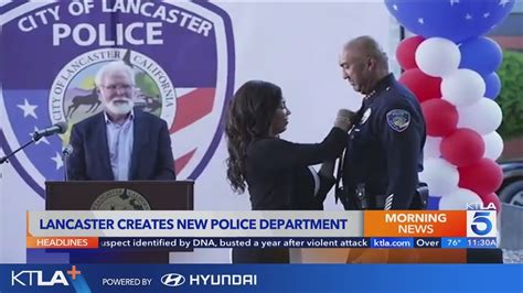 Lancaster Creates New Police Department YouTube