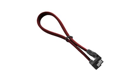 Buy Cablemod Modmesh Right Angle Sata Cable Cm Blood Red Cm Cab