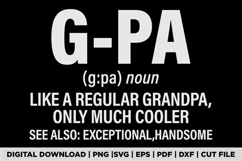 G Pa T Shirt Graphic By Pod Graphix · Creative Fabrica