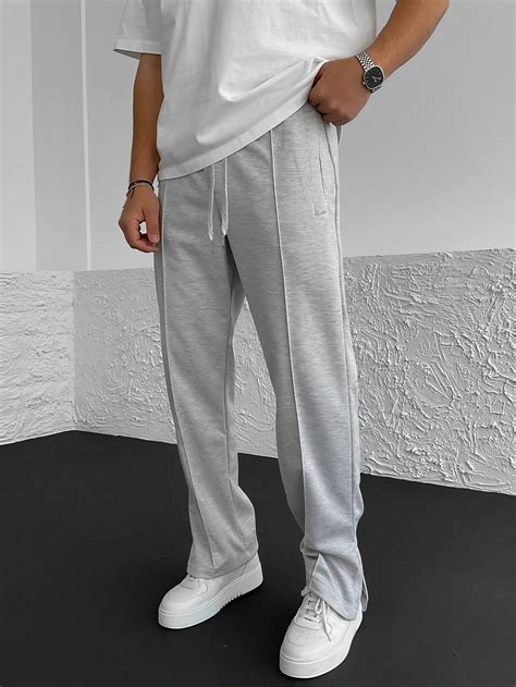 Manfinity Urbanchill Men Drawstring Waist Seam Detail Sweatpants