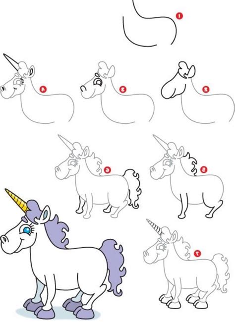 Comme Dessiner Une Licorne Dessin Imprimer Escargot Coloriage