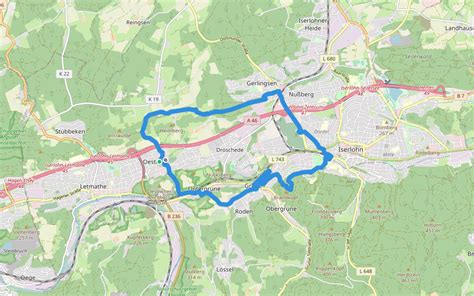 Iserlohn Circular Route Hiking Trail Nordrhein Westfalen Pacer