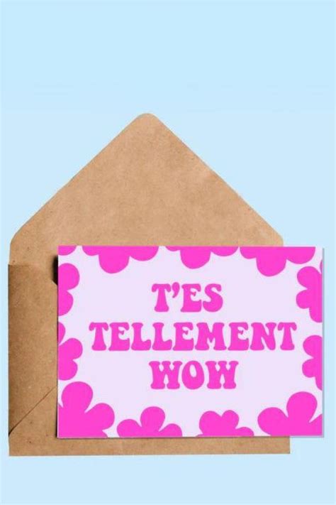 Oui Manon Carte De Souhait — Tes Tellement Wow Roxy Lama