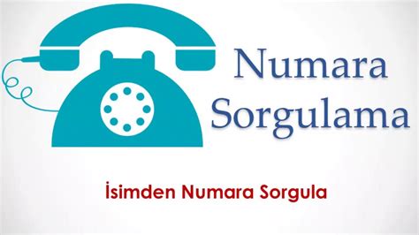 İsimden telefon numarası nasıl bulunur İsimden telefon numarası bulma