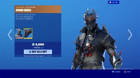 Spider Knight Skin New Fortnite Item Shop Update Live May 24 2020