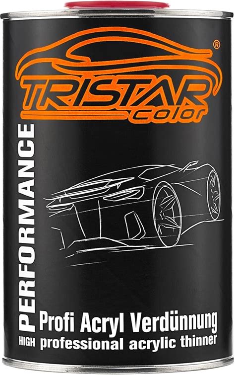 TRISTARcolor 1 Litre 1K 2K Acrylic Thinner Acrylic Thinner For Car