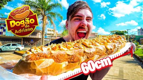 Maior Hot Dog De Osasco Dogão Do Adriano Youtube