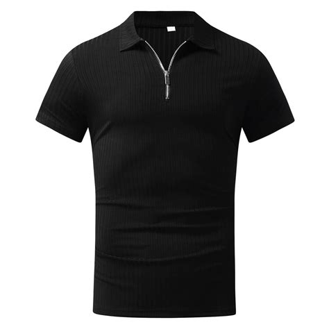 Gubotare Mens Polos Mens Short Sleeve Polo Shirts Regular Fit Casual Pique Business Golf Polo