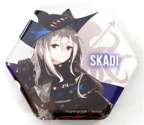 Scaji Character File Metal Badge Ark Nights Nd Anniversary