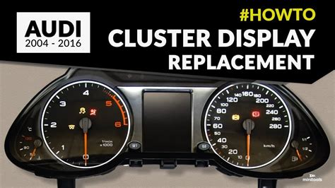 How To Repair Audi Instrument Clusters With Blank LCD Display 2004