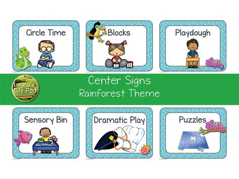 Play Center Signs