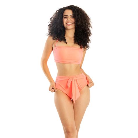 BIKINI PARA DAMA CORAL VERDE MOVI Beach Store