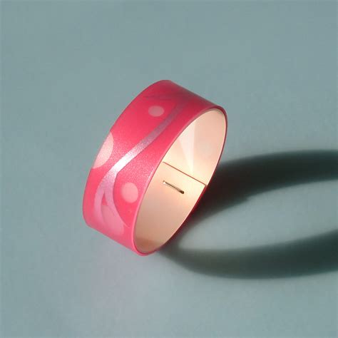 Pink Bangle Contemporary Bangles By Contemporary Jewellery Designer