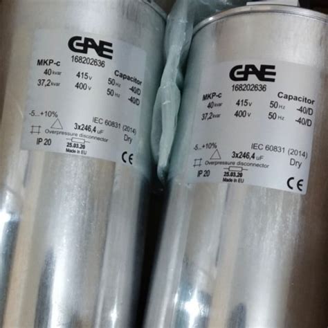 Jual Capacitor Kapasitor Bank Gae Kvar Phase V Hz Mkp C