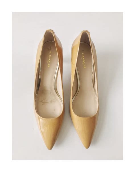 COACH Nude Pumps Shoes Gem