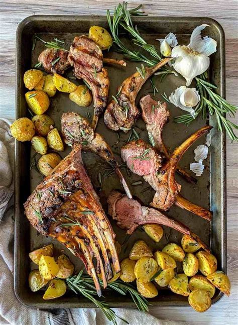 Rosemary Garlic Lamb Lollipops Recipe