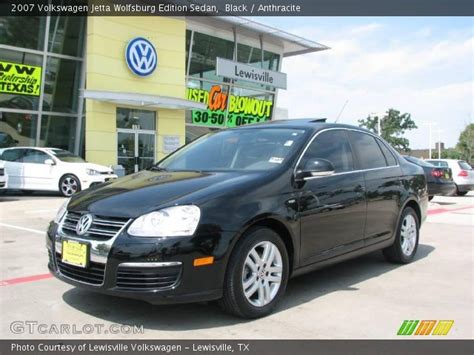 Black Volkswagen Jetta Wolfsburg Edition Sedan Anthracite