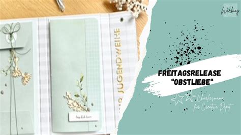 Freitagsrelease Bei Creative Depot Obstliebe Mappe Zur Jugendweihe