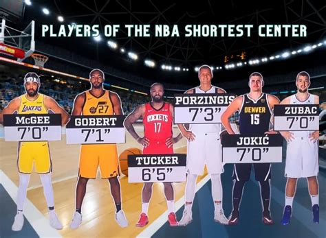 Top Players Of The Nba Shortest Center Basketball Savvy