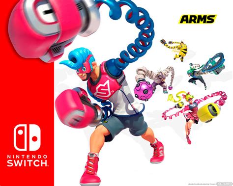 Nintendo Switch Arms Box By Alenintendo On Deviantart