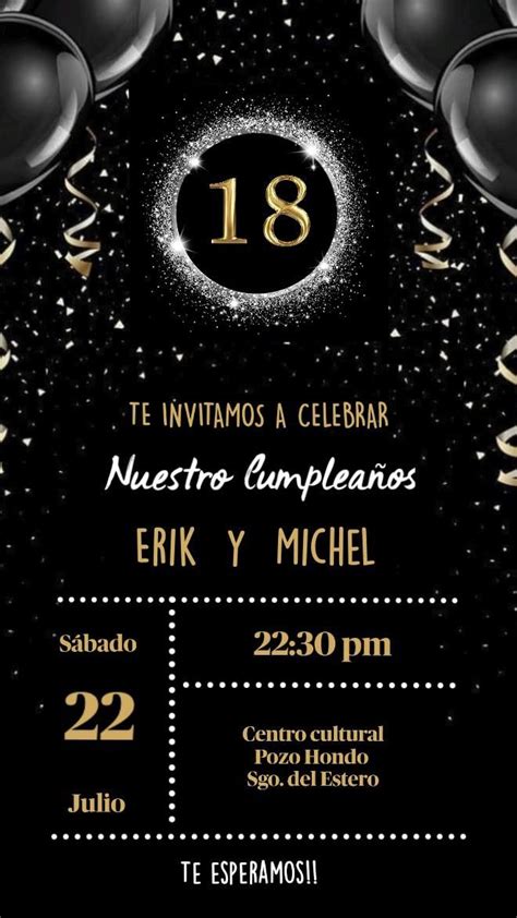 TE INVITAMOS A CELEBRAR Nuestro Cumpleaños