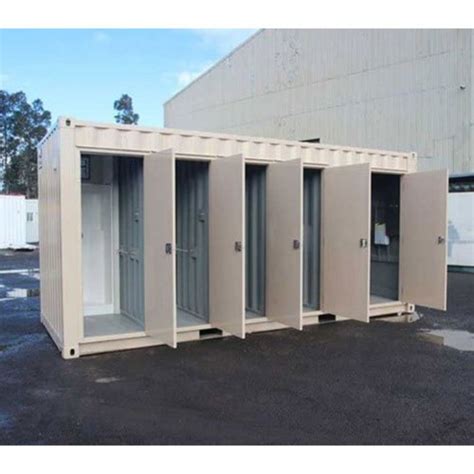 Steel Panel Build MS Portable Toilets No Of Compartments 5 At Rs