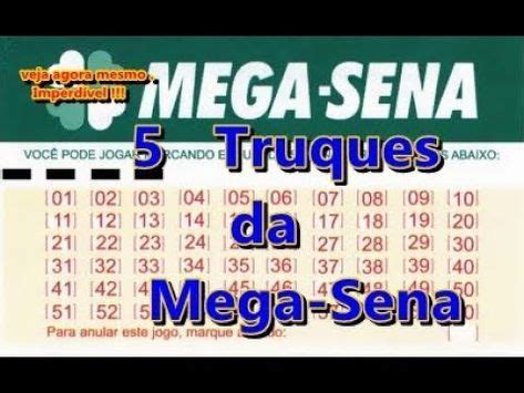 OS MELHORES TRUQUES PARA GANHAR NA MEGA SENA COMO GANHAR NA MEGA SENA