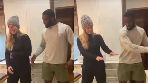 Springboks Captain Siya Kolisi Gives Wife Rachel Dance Tutorial IMzansi