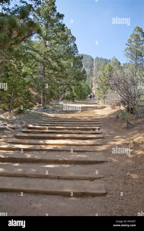 Manitou Springs Incline Stock Photo Alamy