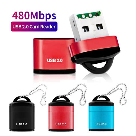 1pcs Mini Usb Micro Sd Tf Card Reader Usb 2 0 Mobile Phone Memory Card Reader