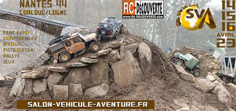 Rc Découverte au Salon du Véhicule d Aventure SVA 2023 Corcoué sur