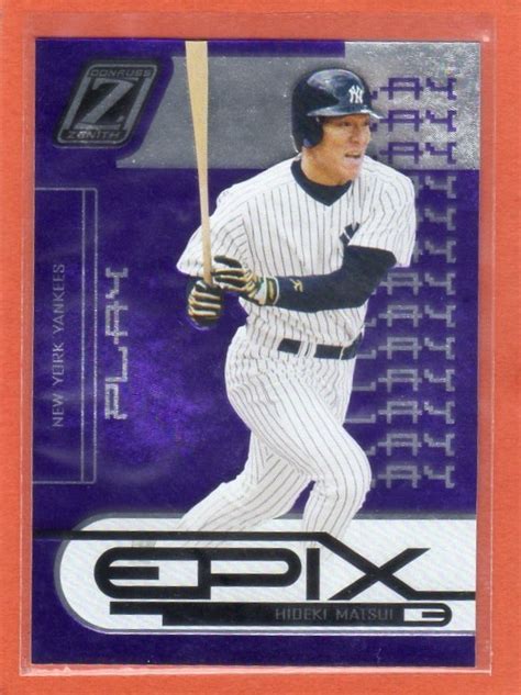 Letao Vol Donruss Zenith Epix Purple Play