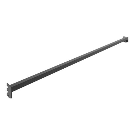 Econoco Aspect Matte Black Steel Display Bar For Select