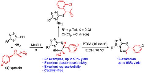 Regio And Diastereoselective Synthesis Of Substituted Triazolo 3 4 B