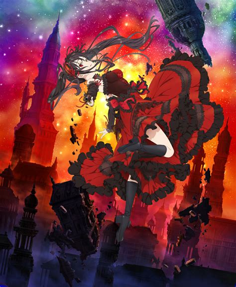 Date A Bullet Key Visual Anime Date Kurumi Tokisaki Date A Live