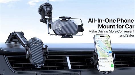 Lotuny Universal Phone Mount For Car Youtube