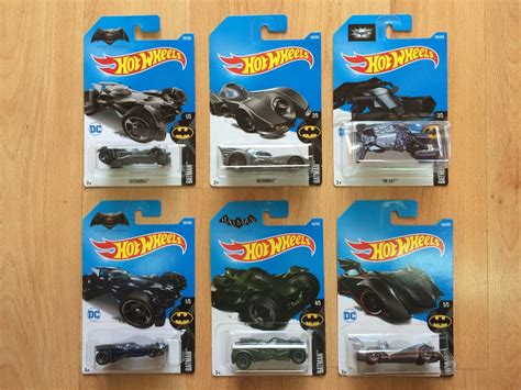 5 Hot Wheels Batman Colección 2017 Completa 5 5 550 00 en Mercado Libre