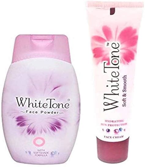 White Tone Face Powder And Face Cream Combo 70g 50g Beauty